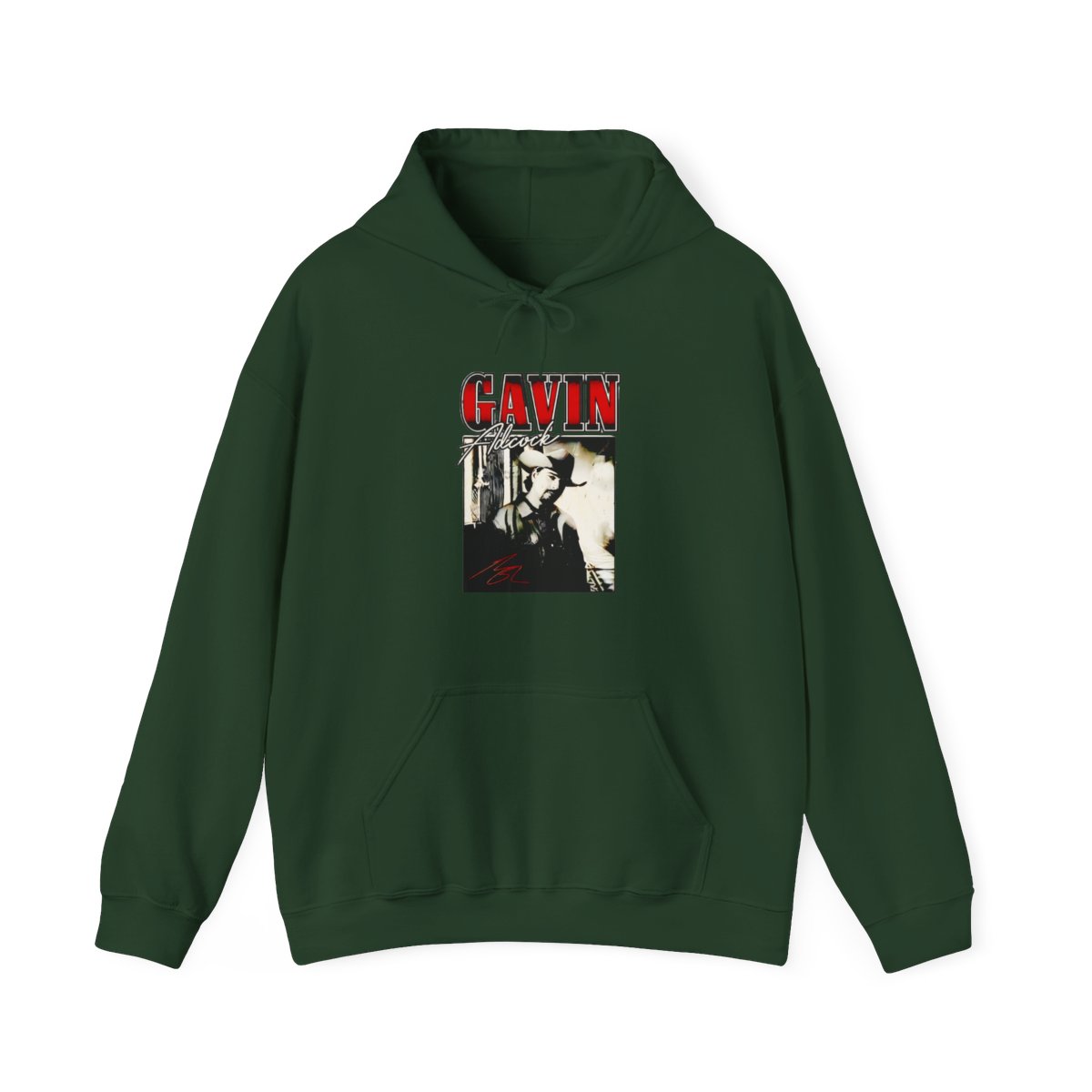 Gavin Adcock signature portrait country music shirt, hoodie, sweater, long sleeve and Hoodie - alternate angle 5, merchandise