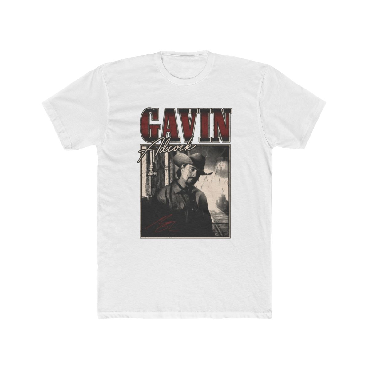 Signature Photo Tee | Gavin Adcock - alternate angle 2, merchandise